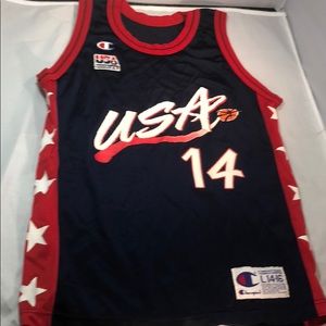 Men’s Small Glen Robinson USA Champion Jersey